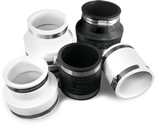 radon mitigation system couplings