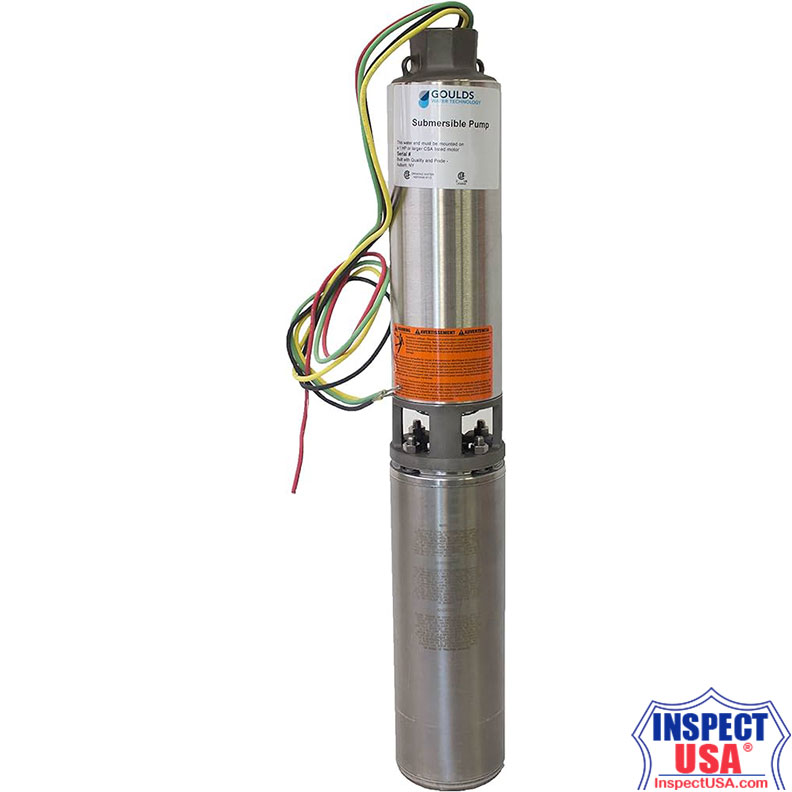 Goulds 4" Submersible Pump (28297) 10GPM 3/4HP 230V 3 Wire