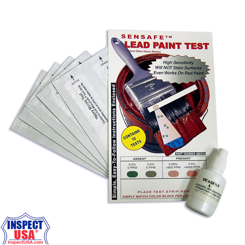 LEAD in Paint Test Kit (480310) 10 Tests, 5 Minute Result