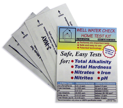 pH, Alkalinity, Hardness, Iron & Nitrogen (481302) 2 Each, 45 Seconds