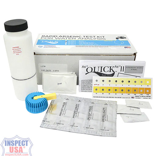 X Arsenic Water Test Kit 1-160ppb (481303-5) 5 Tests, 14 Minutes 2025-02-28