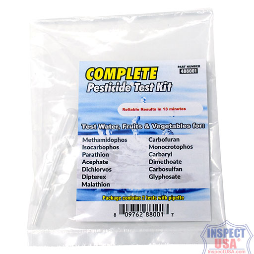 Pesticide in Water Test Kit (488001) 2 Tests, 15 Minute Result