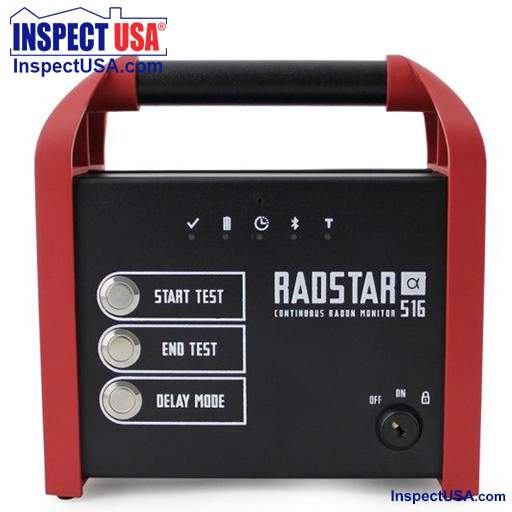 Radstar Alpha Continuous Radon Monitor (A516) CRM w/USB Cable