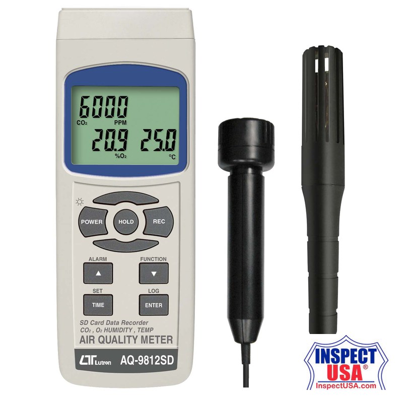 Lutron Air Quality Meter (AQ-9812SD)