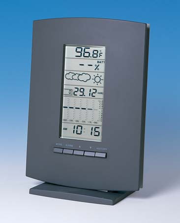 Barometer: 23.48-31.01"Hg (BA888-6) with Temp, RH & Time