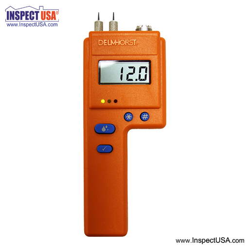 Delmhorst BD2100 Digital Moisture Meter with Case