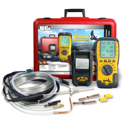 UEI Combustion Analyzer O2 CO2 & CO (C127KIT) Printer, Probe & Case