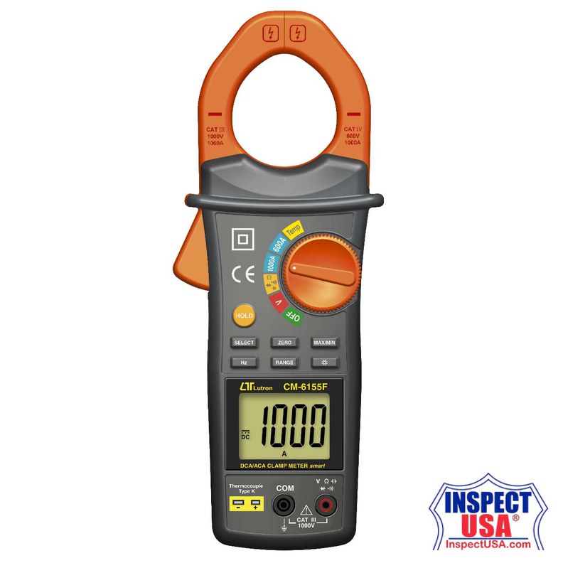 Lutron Dca/Aca Clamp Meter (CM-6155F)