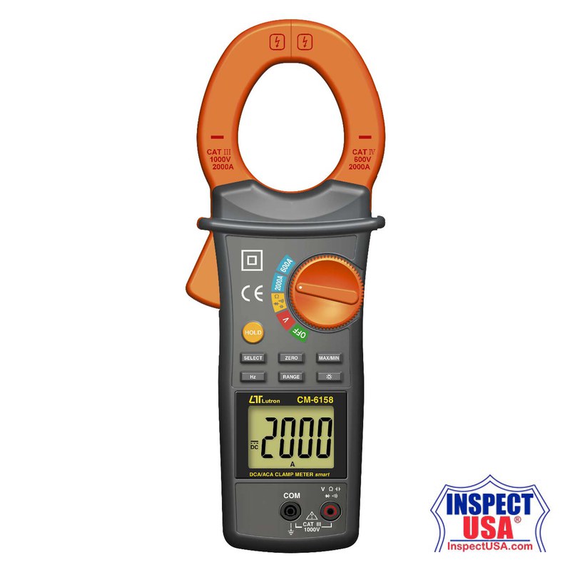 Lutron Dca/Aca Clamp Meter (CM-6158)