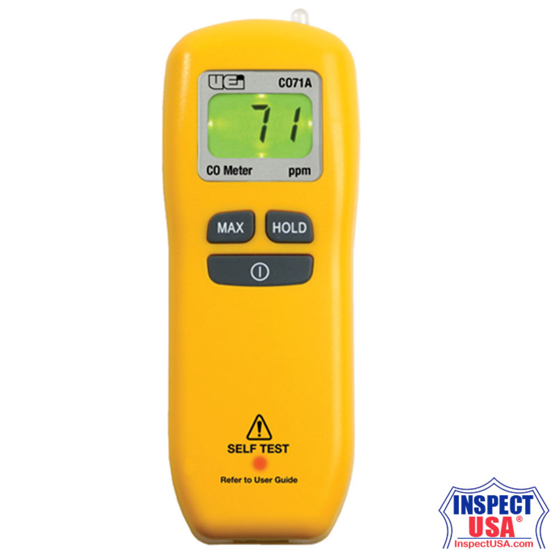 Digital Carbon Monoxide Detector 0-999ppm (CO71A) with Case