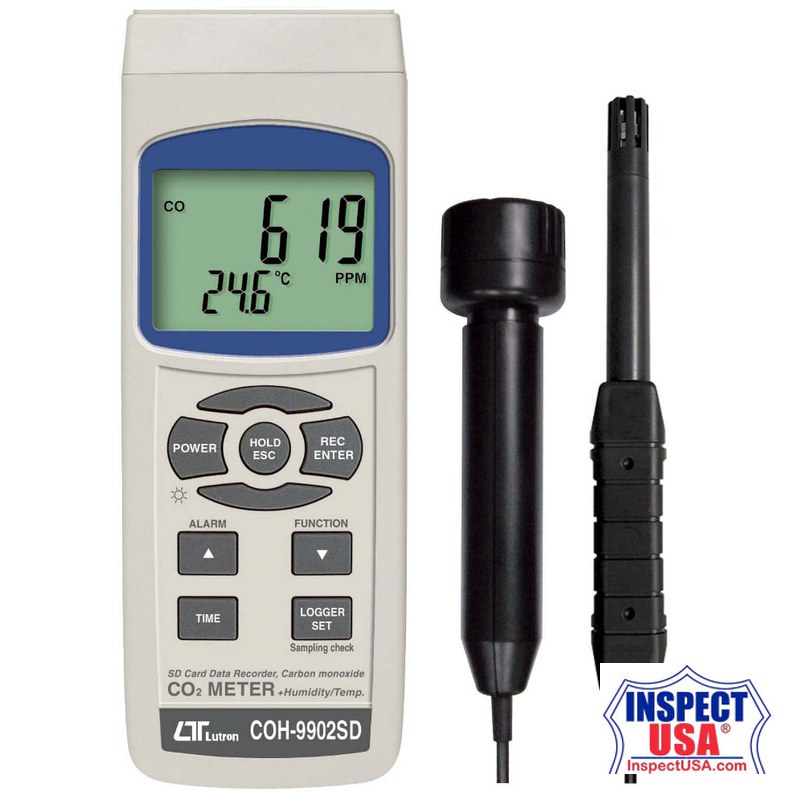 Lutron CO Meter + Humidity/Temp. (COH-9902SD)