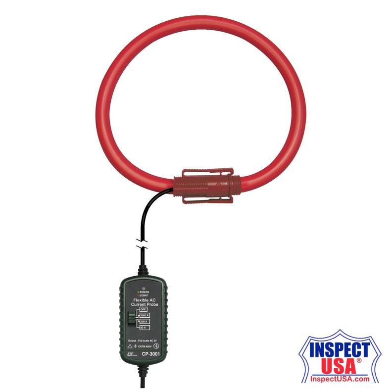 Lutron 3,000A Flexible Current Probe (CP-3001)