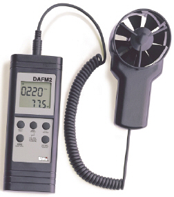 Anemometer: Vane 125-4900 FPM (DAFM2) with Case