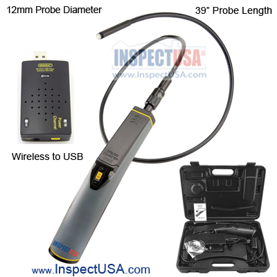 Digital Video Scope 0.47" x 39" (DCS100) Obedient Shaft Wireless