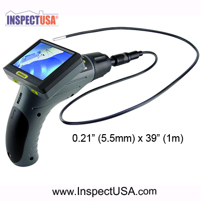 Video Scope 0.216" x 39" (DCS355) Obedient Shaft 3.5" LCD