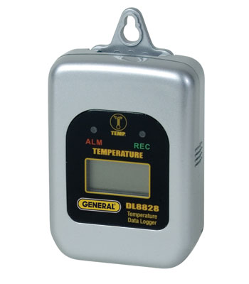 General Tools Data Logger Thermometer -40° to 185 °F (DL8828) Water Resistant