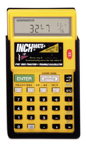 InchMate Plus Construction Calculator (DT110) with Hinged Cover