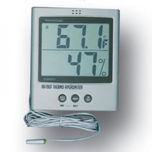 Thermometer Hygrometer Dual 14-122°F Base (DTH05P) WHITE