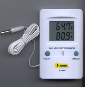 Thermometer Dual Mode 14°-122°F (DT600P) -58° to 158°F Remote