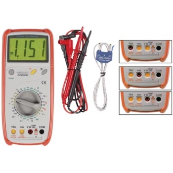 Multimeter: 1000vDC 700vAC (DVM990BL) with PROTECTION