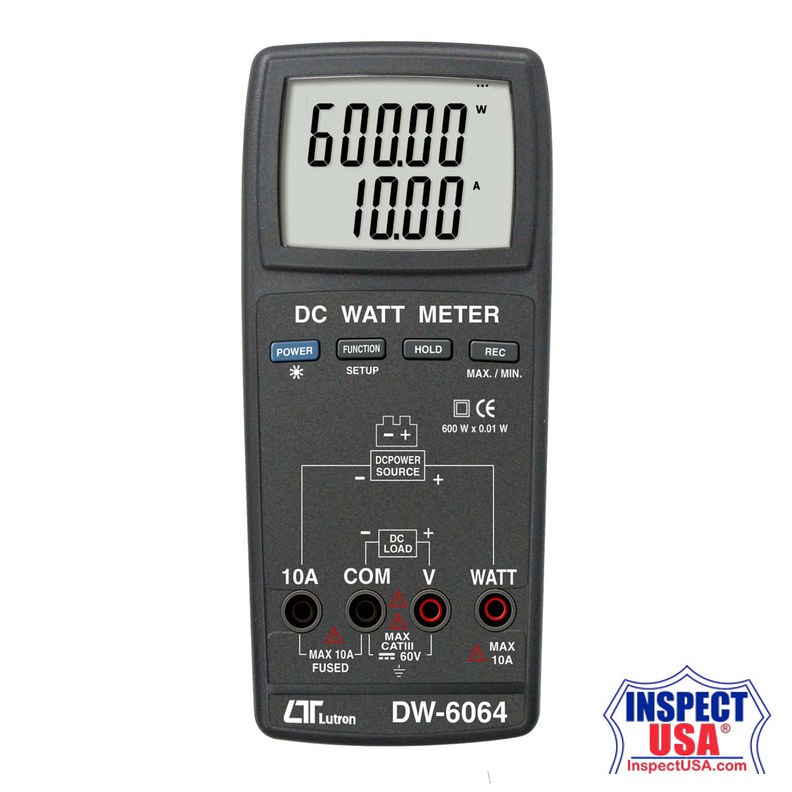 Lutron DC Watt Meter (DW-6064)
