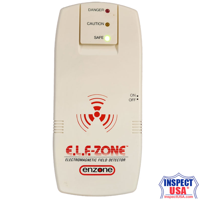 ELF-ZONE ElectroMagnetic Field Detector with On/Off Switch & LED