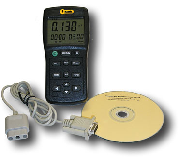General 3-Axis EMF Electro-Magnetic Field Meter (EMF1394DL) Datalogger