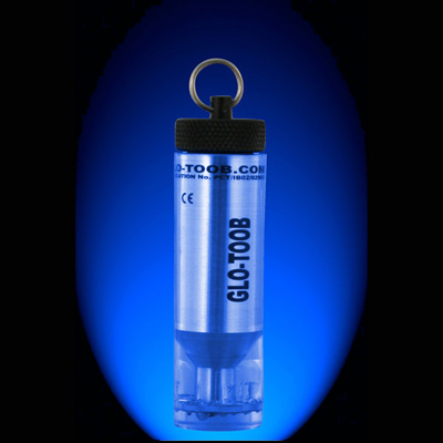 Waterproof Glo-Blue LED Light Stick (GLO-GTB) 1 Mile Visibility