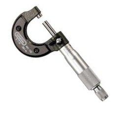 Satin Chrome Ruled Micrometer 0-1" (102) Accuracy .001"