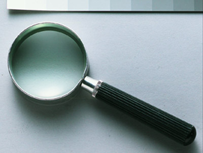1.6x Magnifying Reading Glass (541) 2.5" Round Metal Frame
