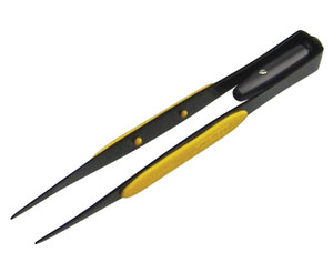 Tweezers: Illuminated Smooth Pointed Tip (70401) 6.5" Steel