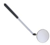 Inspection Mirror: GLASS 2.25" Round (GT-70557) Extends to 12.75"