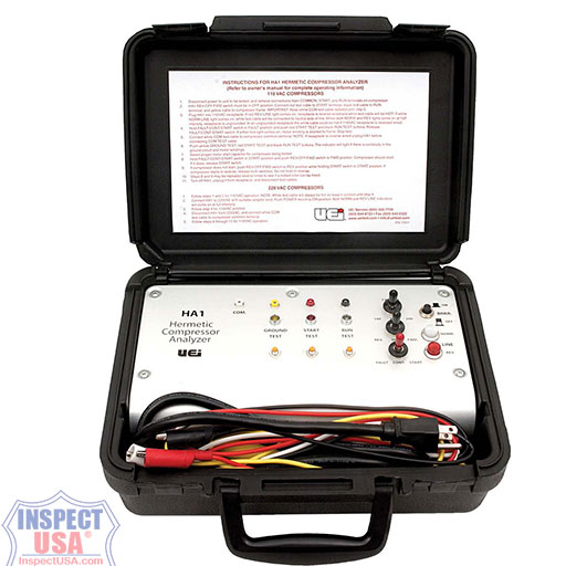 Hermetic Compressor Analyzer 110/240vAC (HA1) with Case