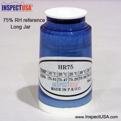 High Reference 75% RH Calibration Salt Mix (HR75LJ) Long Jar