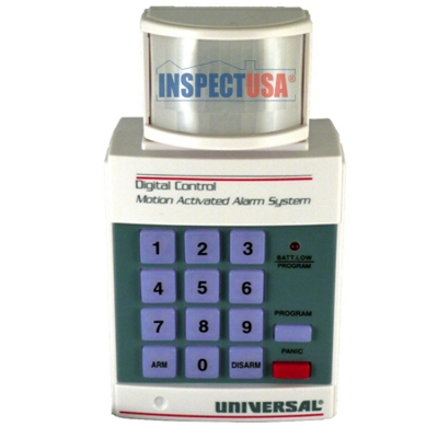 Infrared Portable Motion Alarm (HS5300) Digital Keypad 105dB Siren