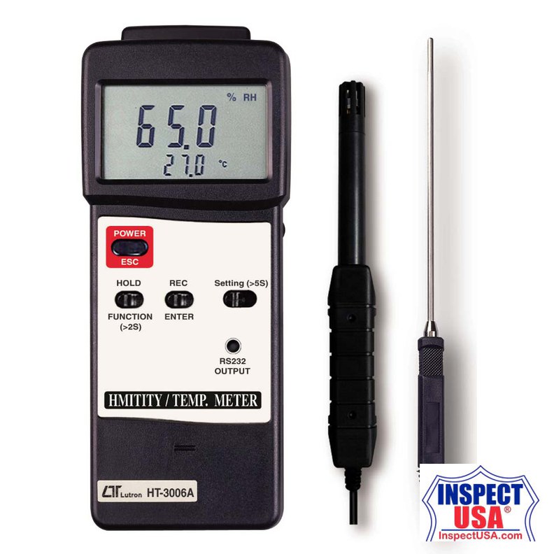 Lutron Humidity/Temp. Meter (HT-3006A)