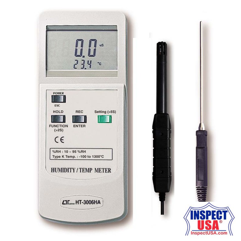 Lutron Humidity / Temp. Meter (HT-3006HA)