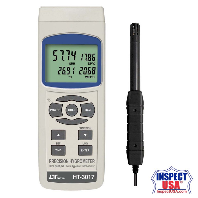 Lutron Precision Hygrometer (HT-3017)