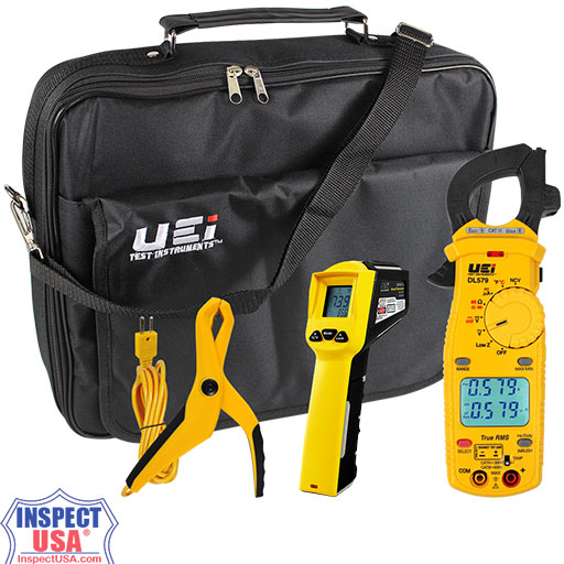 Inspection Kit Clamp Meter, IR & Circuit Tester (HVACKIT) w/Case