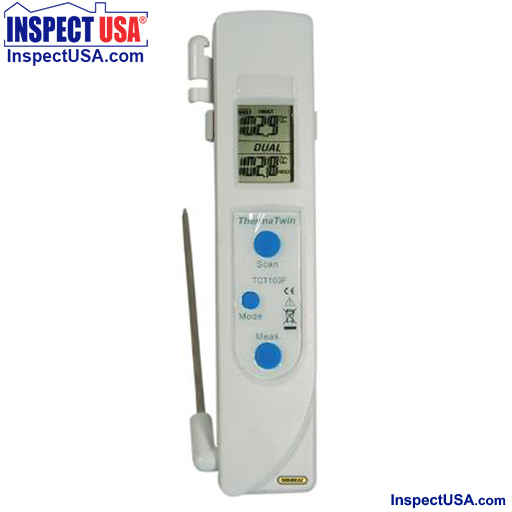 Food Safety Infrared Thermometer 1:1, -27° to 428°F (IRT103F)