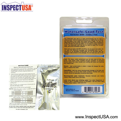 LEAD in Water Test Kit 15ppb (487997) 2 Tests, 10 Minute Result