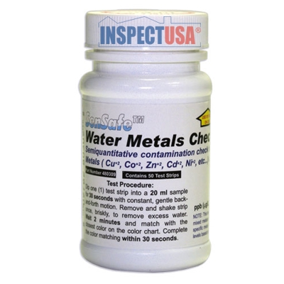 Metals in Water Test Strips <10 to 400ppb (480309) 50 Test Strips