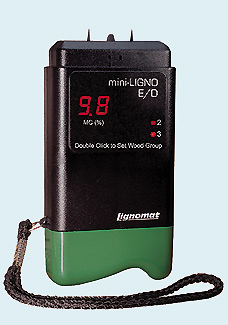 Lignomat Mini Ligno Moisture Meter 6-45% (ED0) 3/16" and 7/16" Pins