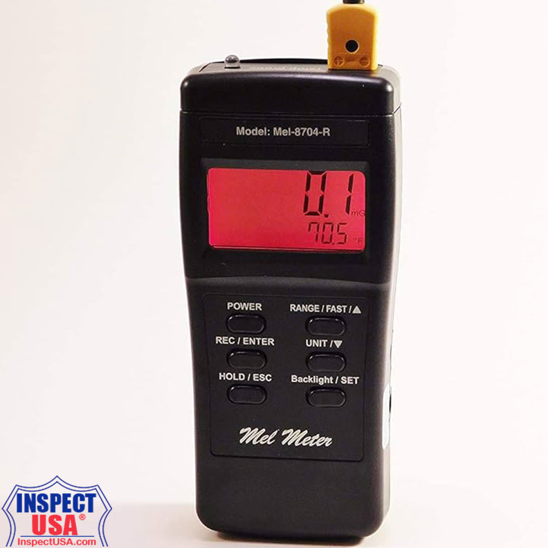MEL Digital EMF Meter 200-20,000 mG (MEL8704R) Light