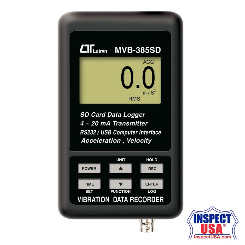 Lutron Vibration Data Recorder (MVB-385SD)