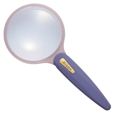 2x Nikon Loupe 8D Magnifying Glass (6933) Round Racket Cover