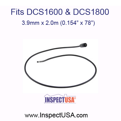 Slim Borescope Probe 0.154" x 78" (P1839-2M) for DCS1600 & DCS1800