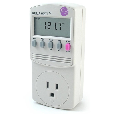 Electricity Usage Meter Digital 110vAC (P4400) Displays KWH