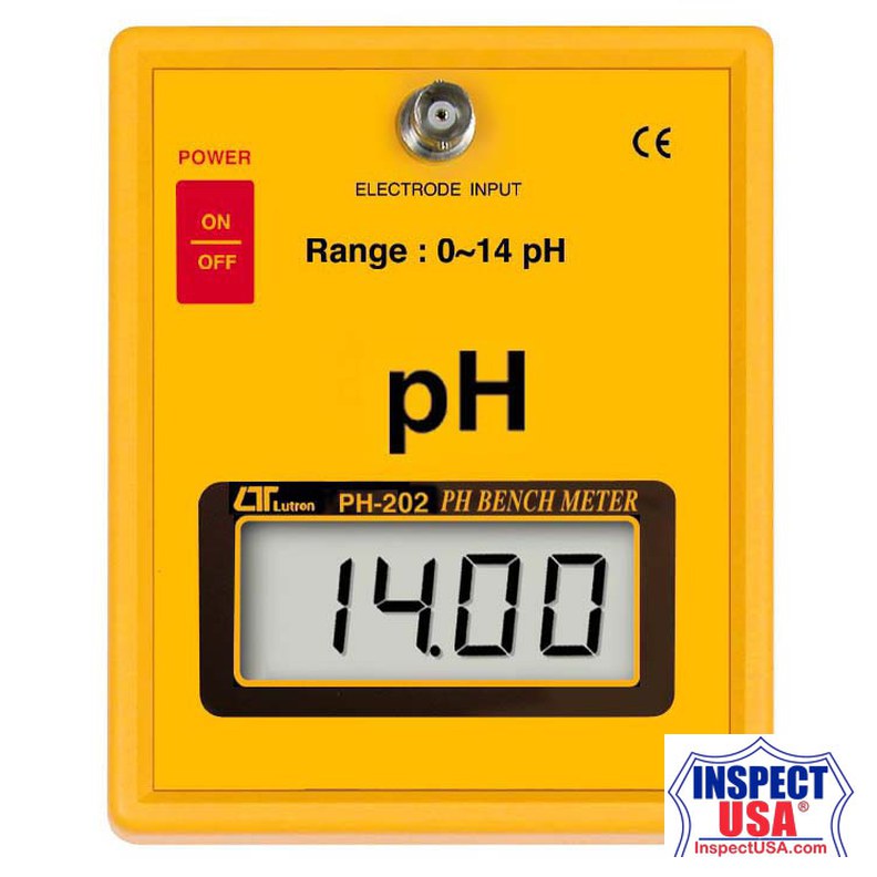 Lutron PH Bench Meter (PH-202)