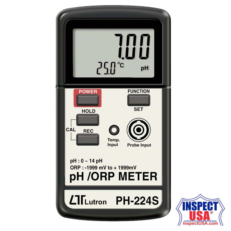 Lutron PH/ORP Meter (PH-224S)
